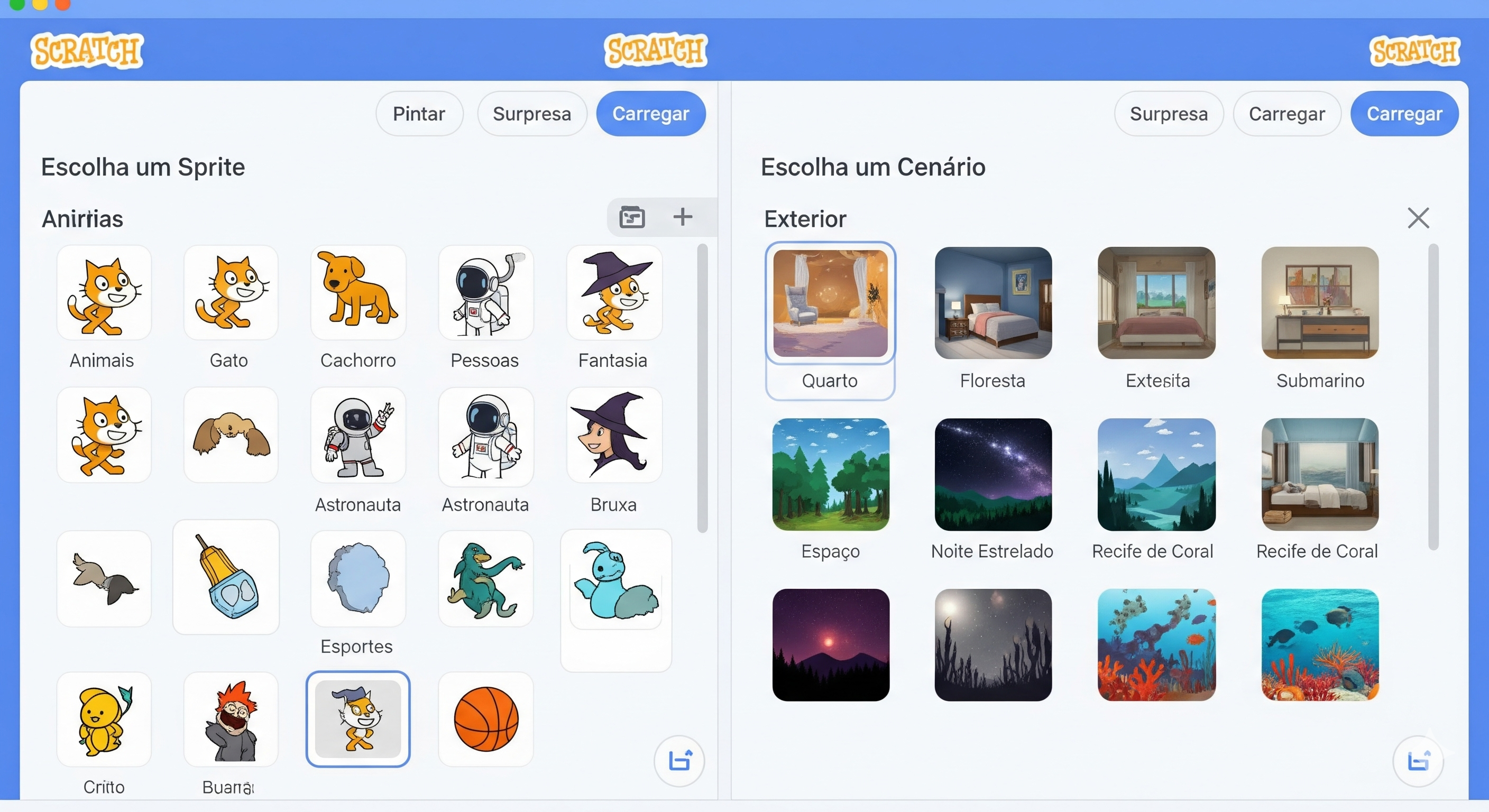 Biblioteca do Scratch