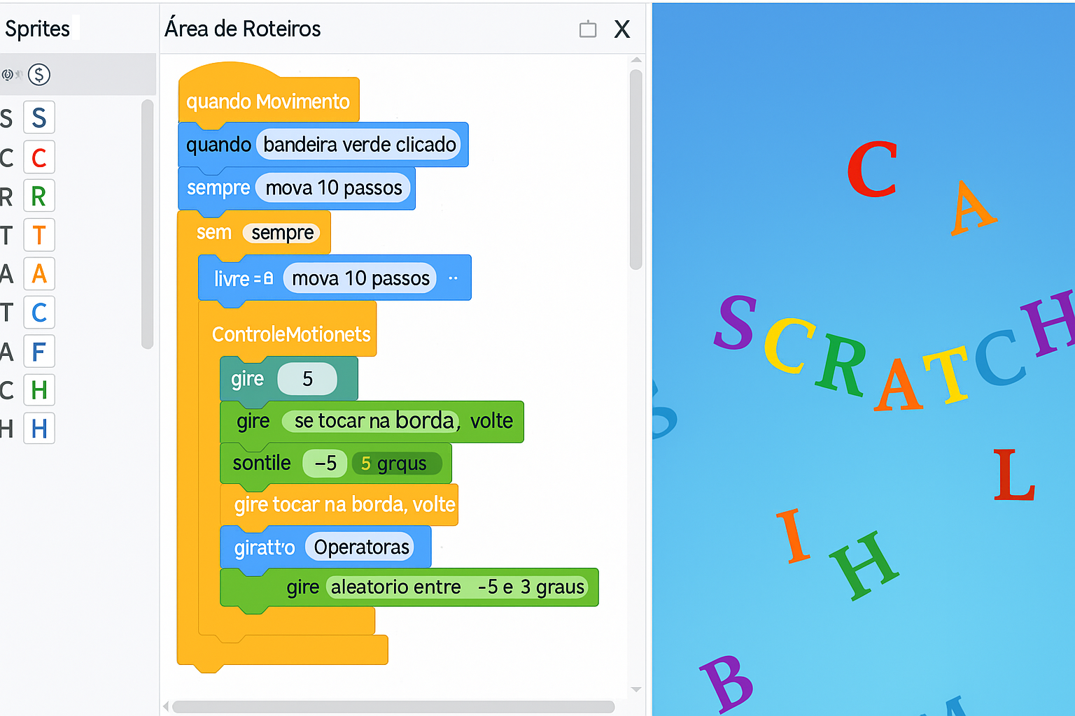 Projeto Meu nome animado